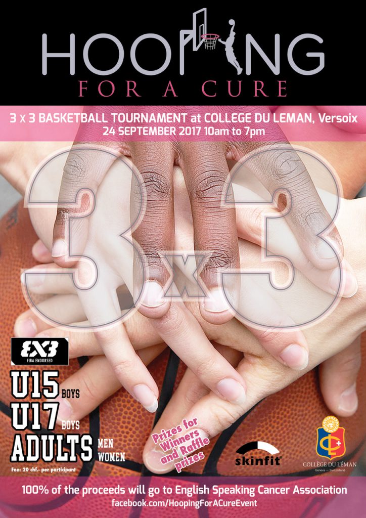 Tournoi 3x3 Hooping for a Cure
